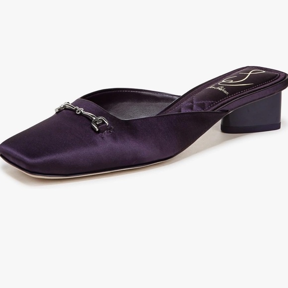 Sam Edelman Shoes - NWOB-Sam Edelman Womens Ollie
 Purple Satin Women's Mules